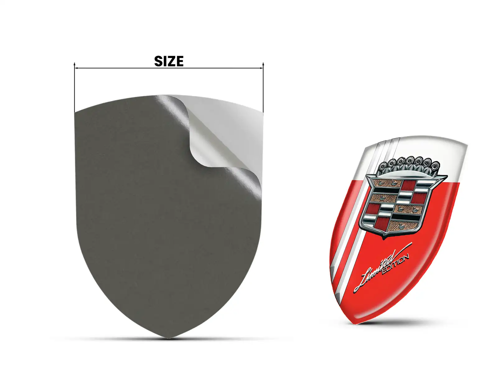 Cadillac Heckscheibendekore Limitiert Racing Design Tuning